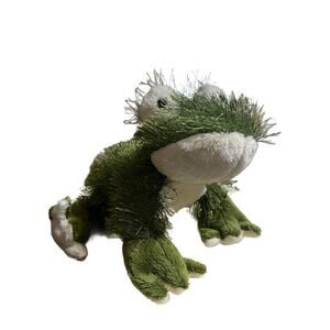 Ganz Webkinz Lil’ Kinz Frog Green Shaggy Stuffed Animal Toad Soft Toy